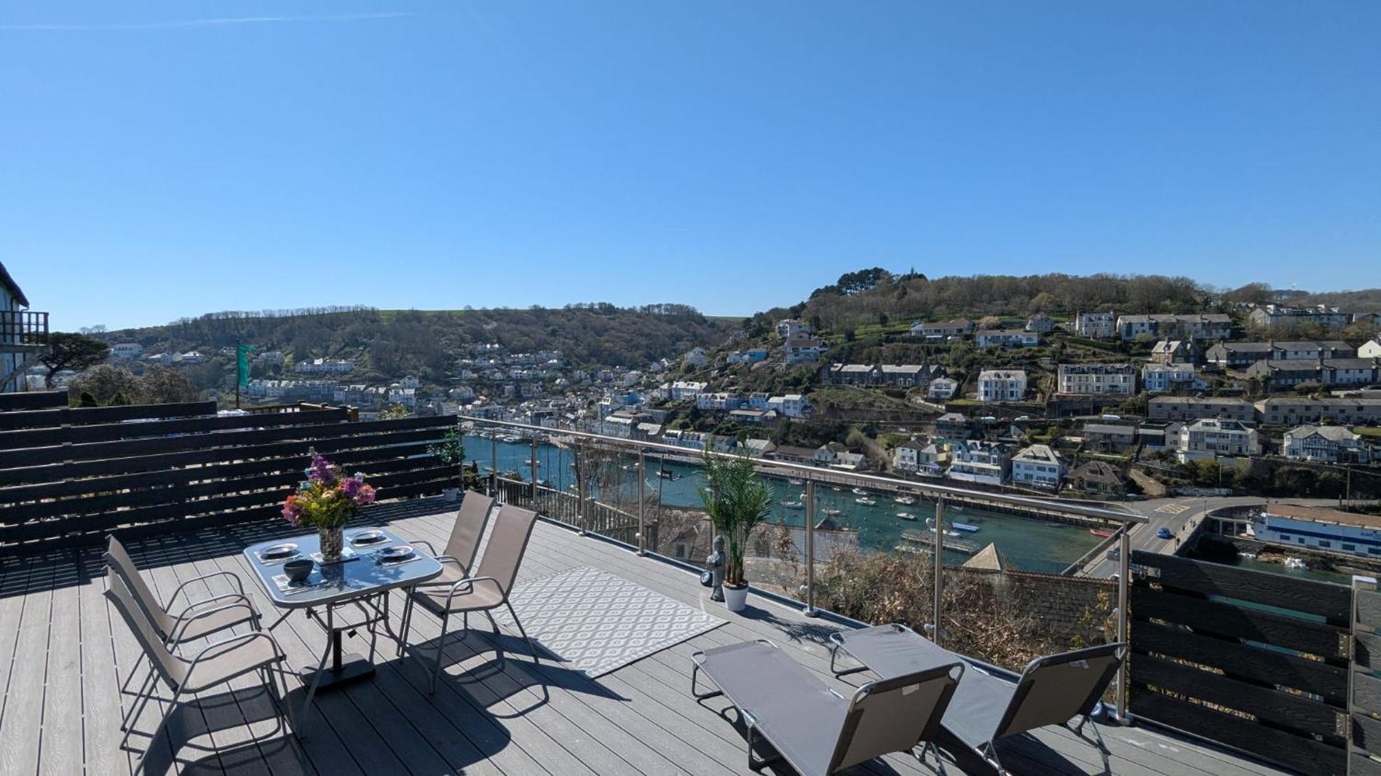 The Hillocks, Looe - Two Bedroom House With Fabulous Views Of Looe Town And Harbour Ngoại thất bức ảnh
