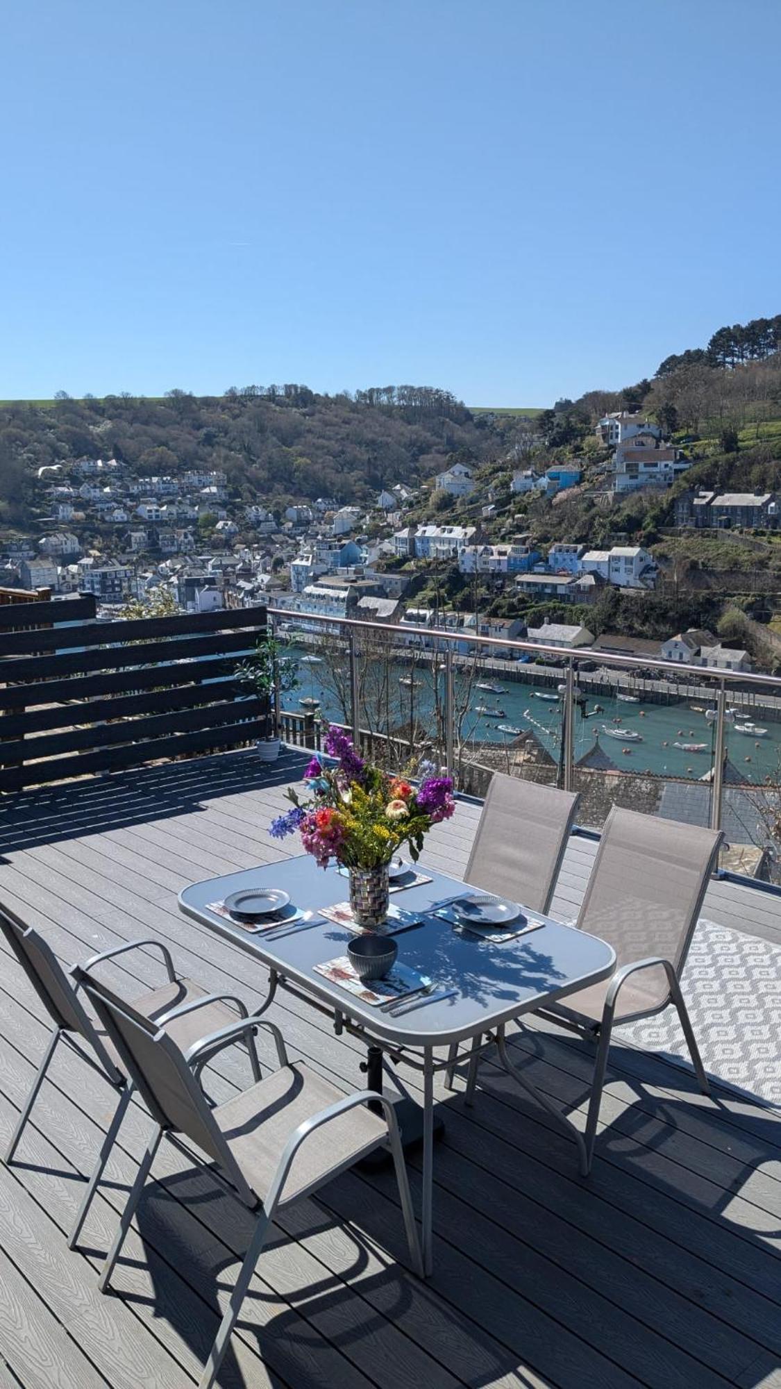 The Hillocks, Looe - Two Bedroom House With Fabulous Views Of Looe Town And Harbour Ngoại thất bức ảnh
